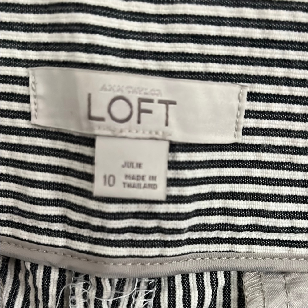 LOFT | 10 | EUC | Julie | Cropped pants - Picture 2 of 5